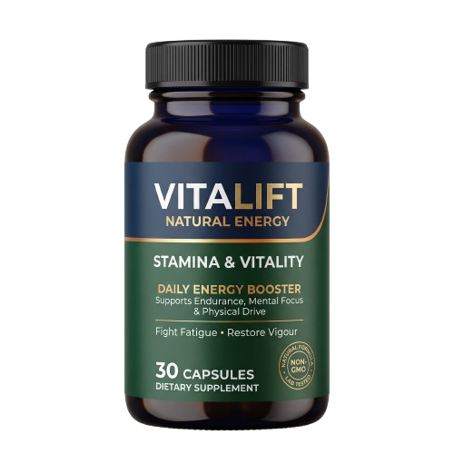 VITALIFT Natural Energy – Stamina & Vitality 30 Capsules
